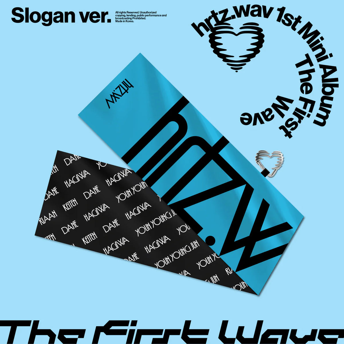 hrtz.wav - 1st Mini Album [The First Wave] Slogan Ver.