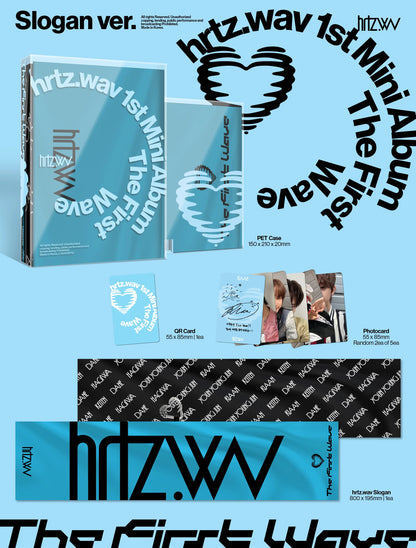 hrtz.wav - 1st Mini Album [The First Wave] Slogan Ver.