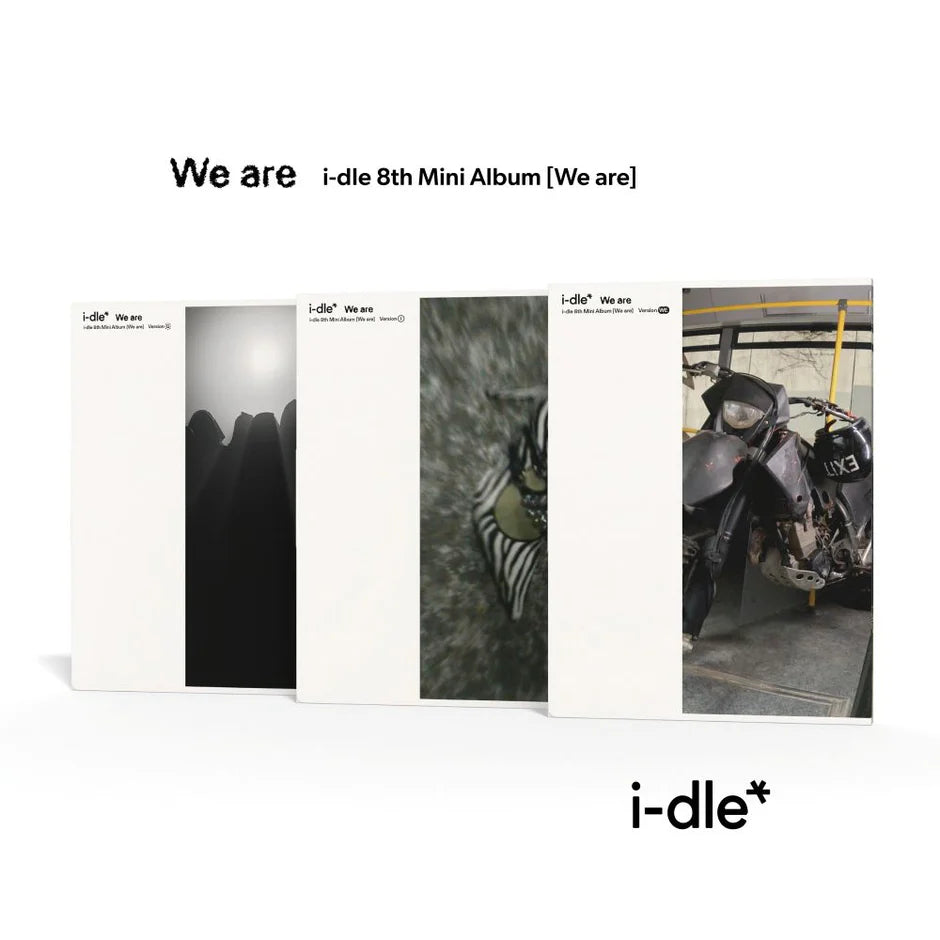 i-dle - 8th Mini Album [We are] (Version G / Version I / Version WE) (Random ver.)