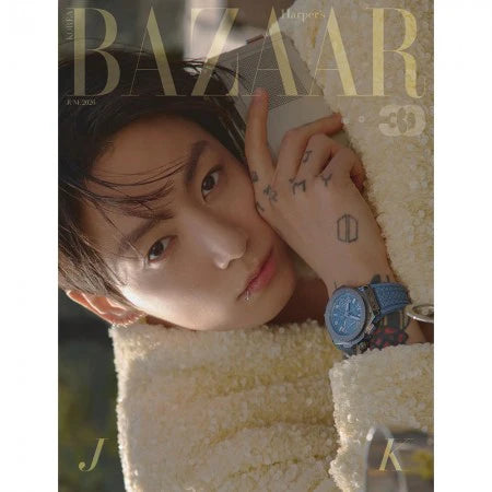 BTS JUNGKOOK BAZAAR 2026-06 MAGAZINE