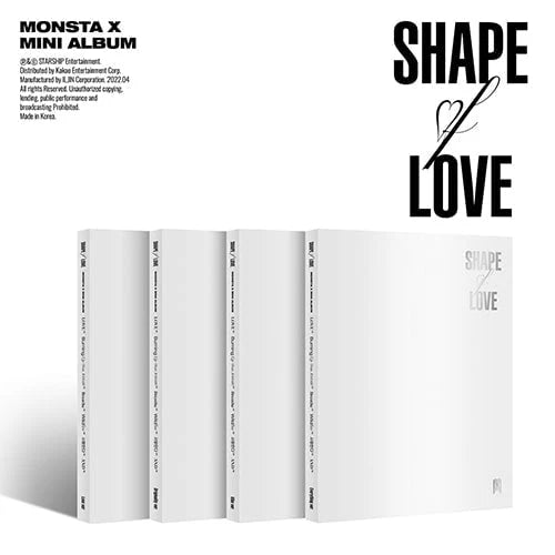 MONSTA X - SHAPE OF LOVE [11TH MINI ALBUM]