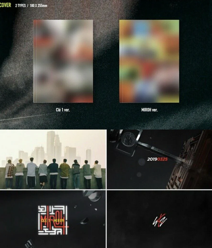 Stray Kids - [Cle 1:Miroh] Mini Album Normal Edition RANDOM Version