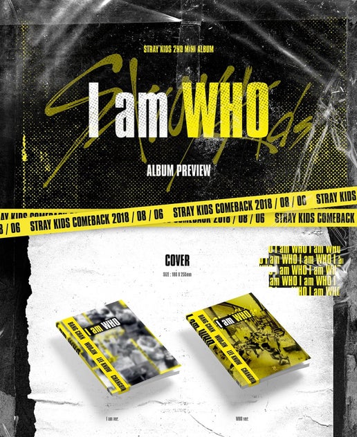 Stray Kids - [I am WHO] 2nd Mini Album RANDOM Version