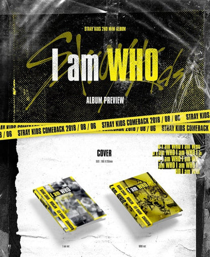 Stray Kids - [I am WHO] 2nd Mini Album RANDOM Version