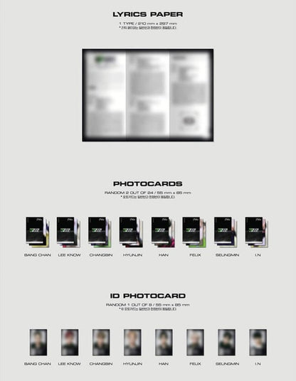 Stray Kids - [ODDINARY] Mini Album MASK OFF Version (STANDARD Edition)