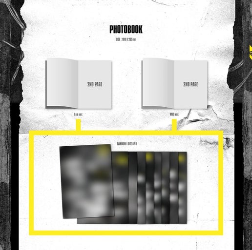 Stray Kids - [I am WHO] 2nd Mini Album RANDOM Version