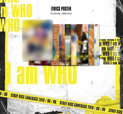Stray Kids - [I am WHO] 2nd Mini Album RANDOM Version