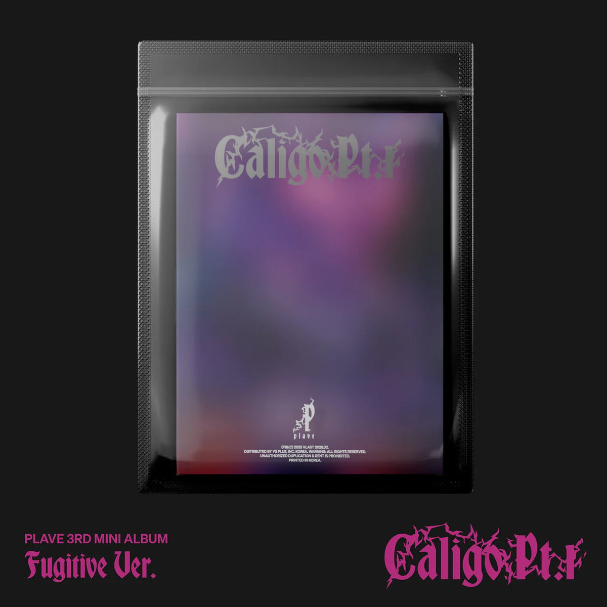 PLAVE - [CALIGO PT.1] 3rd Mini Album FUGITIVE Version