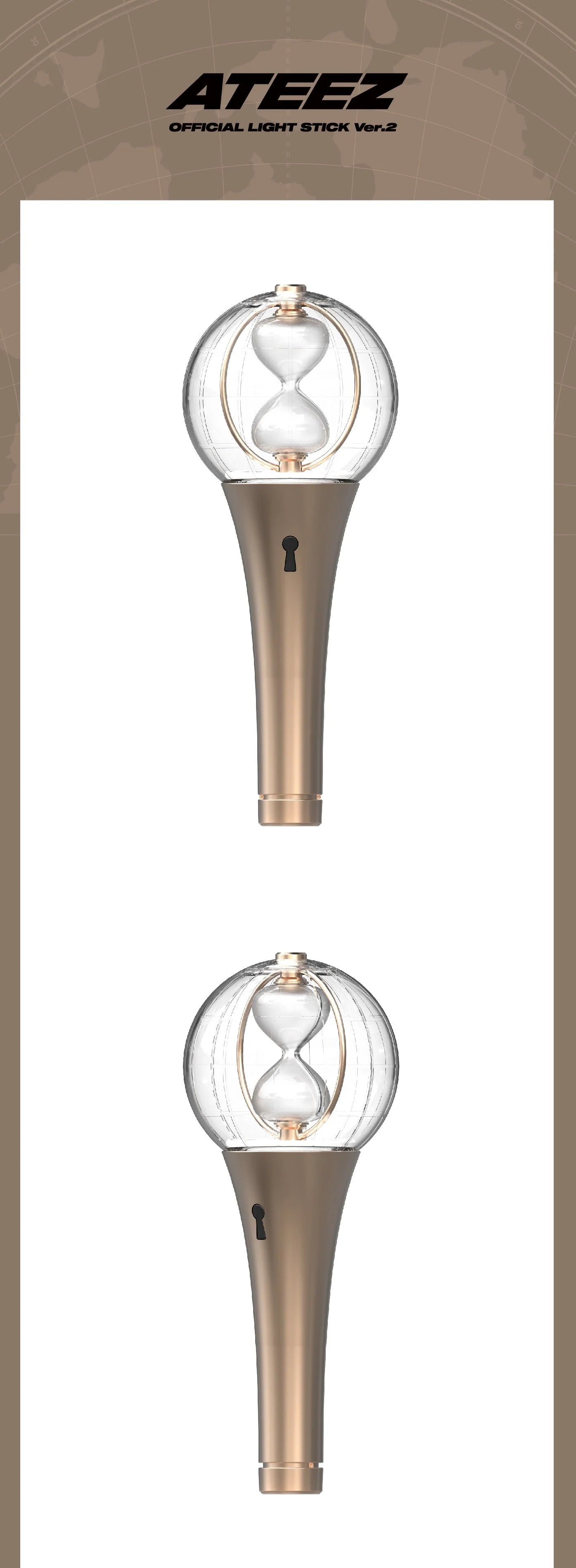ATEEZ - OFFICIAL LIGHT STICK VER.2