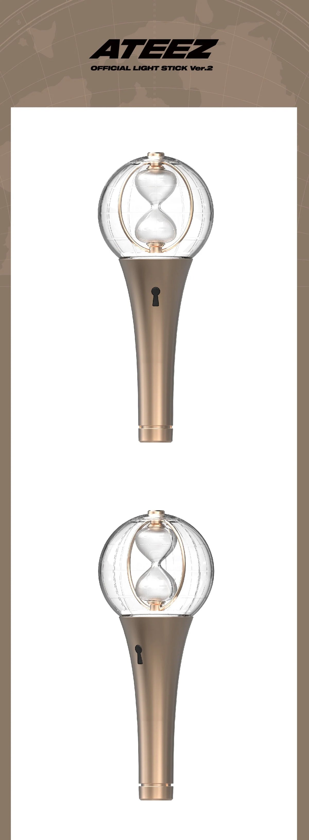 ATEEZ - OFFICIAL LIGHT STICK VER.2