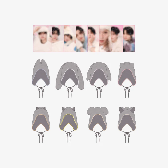 Stray Kids - Beanie [5th Fanmeeting 'SKZ 5'CLOCK' Official MD]