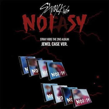 STRAY KIDS - NOEASY [2ND ALBUM] JEWEL CASE Ver.