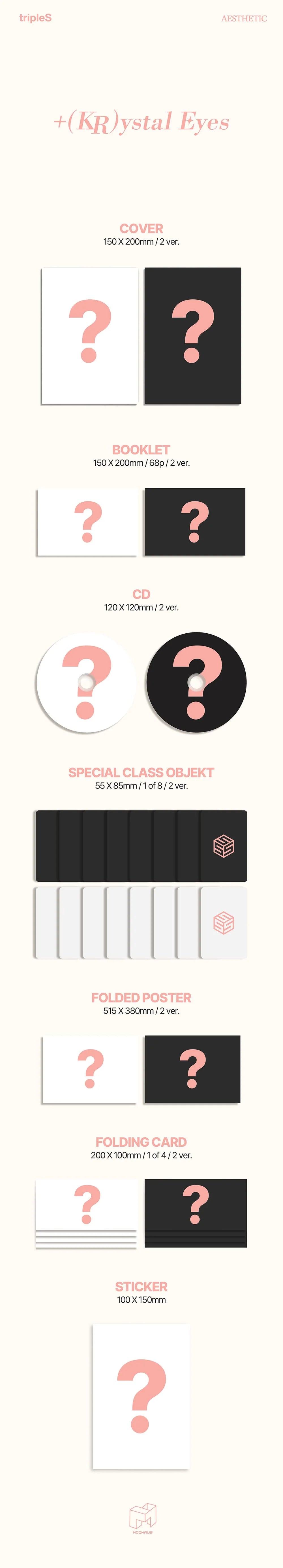 tripleS - MINI [+(KR)ystal Eyes 'AESTHETIC']