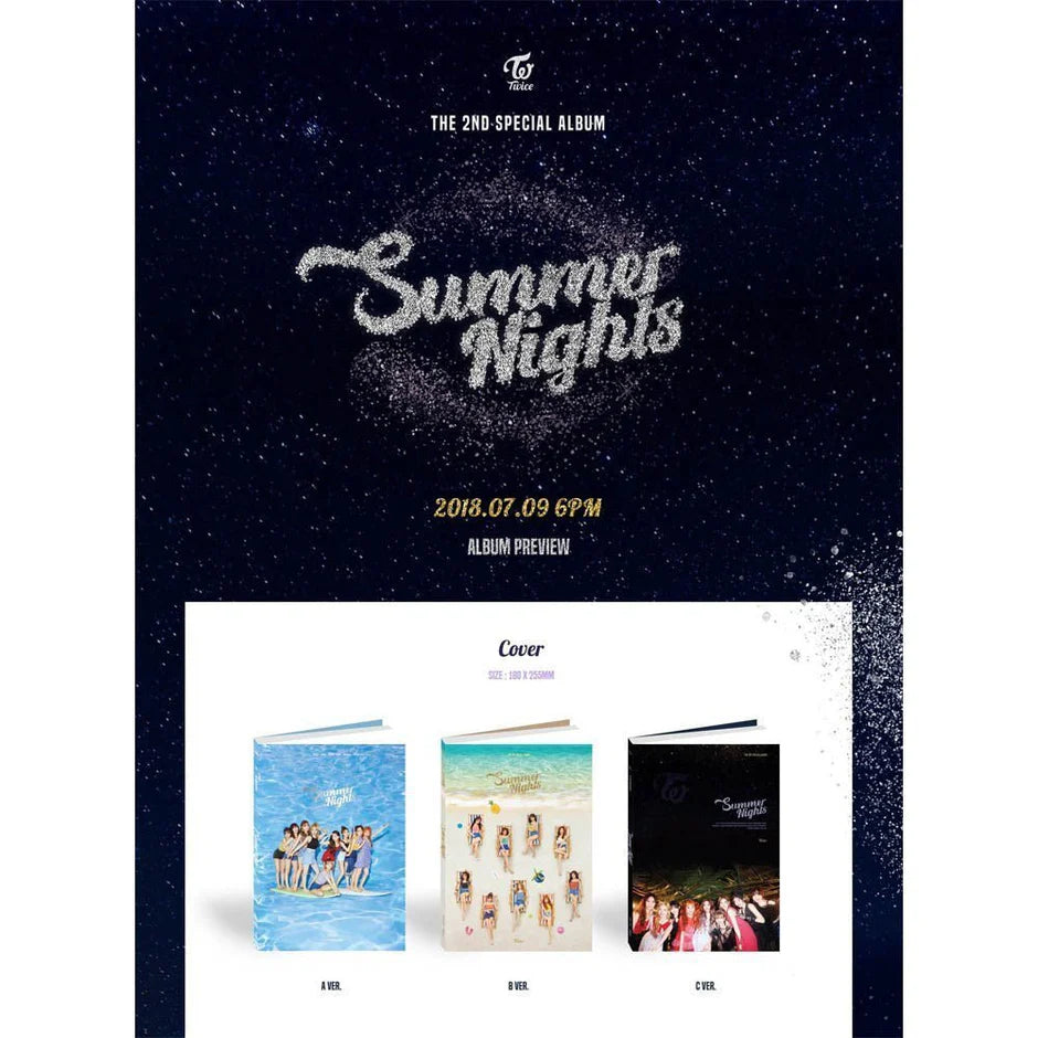 TWICE - 2nd Special Album [Summer Nights] (Random Ver.)