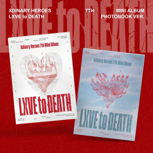 Xdinary Heroes - 7th Mini Album [LXVE to DEATH] (Love Sick Ver. / The End Ver.)