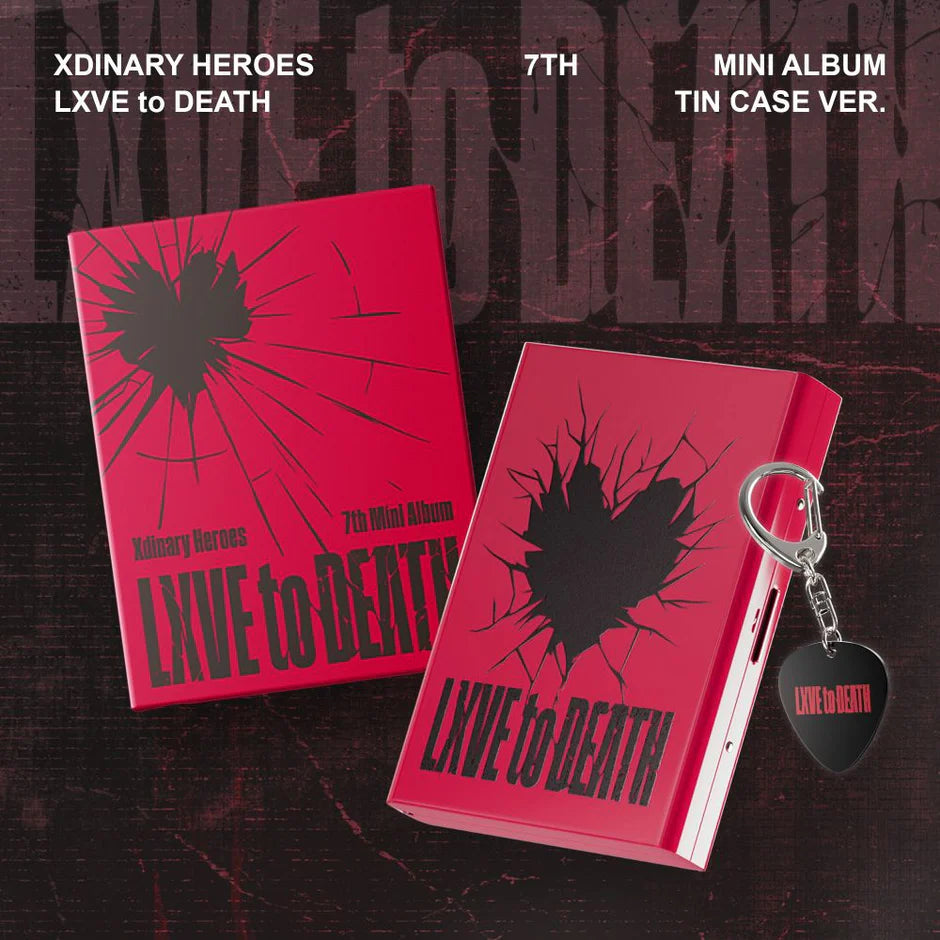 Xdinary-Heroes - 7th Mini Album [LXVE to DEATH] Tin Case Ver.