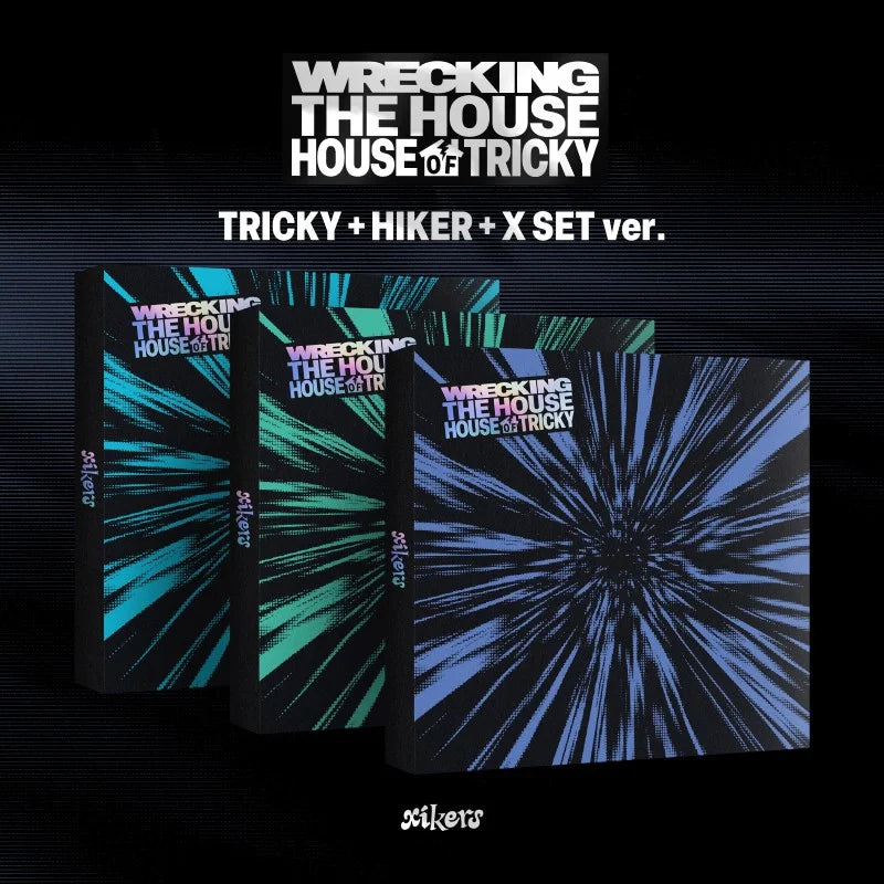 xikers - [HOUSE OF TRICKY : WRECKING THE HOUSE] 6th Mini Album RANDOM Version